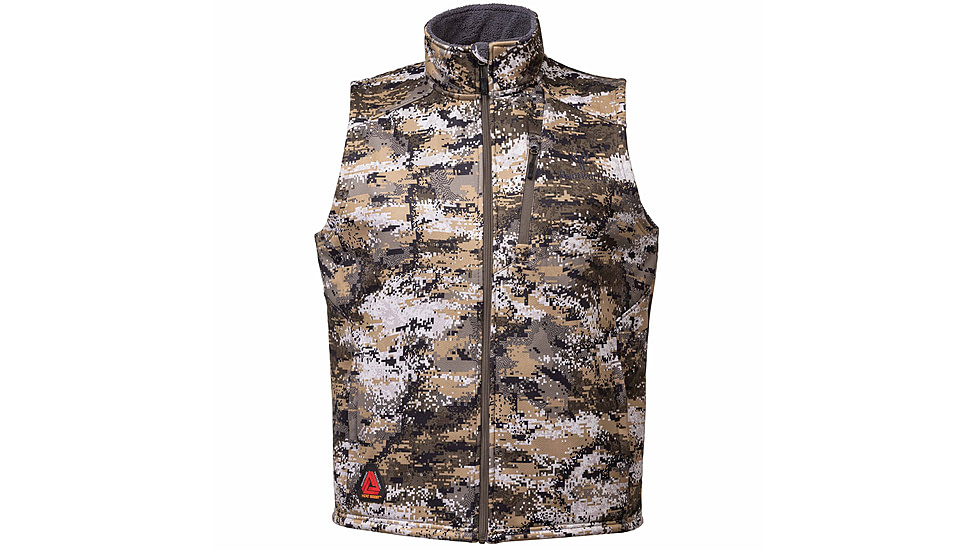 Huntworth Saskatoon Heat Boost Heavyweight Windproof Softshell Vest - Mens, Disruption, Large, E-9544-DC-L
