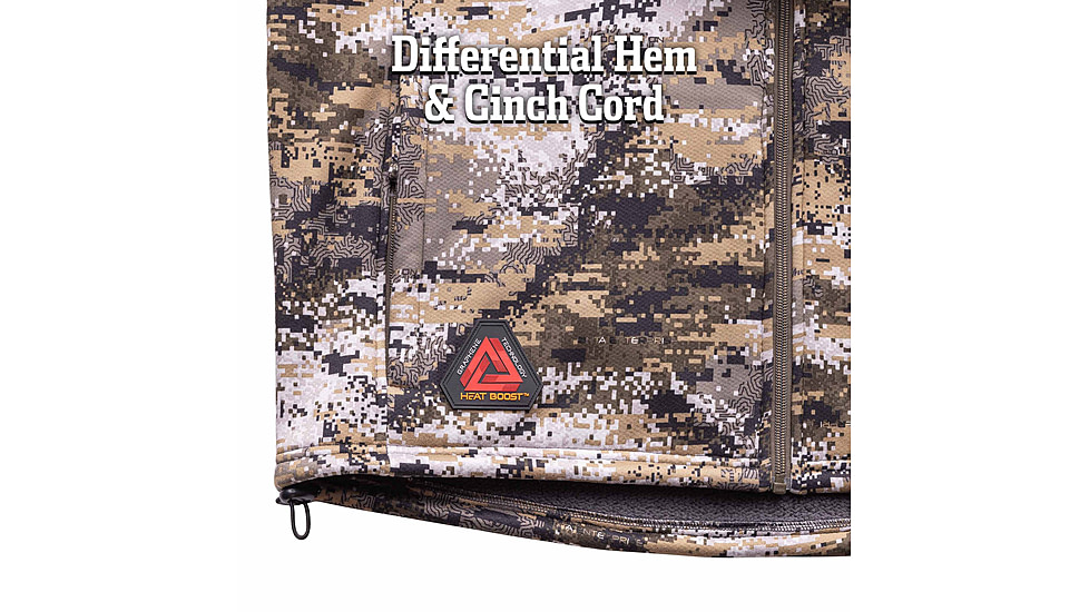 Huntworth Saskatoon Heat Boost Heavyweight Windproof Softshell Vest - Mens, Disruption, Large, E-9544-DC-L