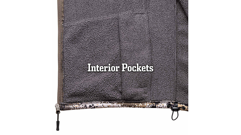 Huntworth Saskatoon Heat Boost Heavyweight Windproof Softshell Vest - Mens, Disruption, Large, E-9544-DC-L