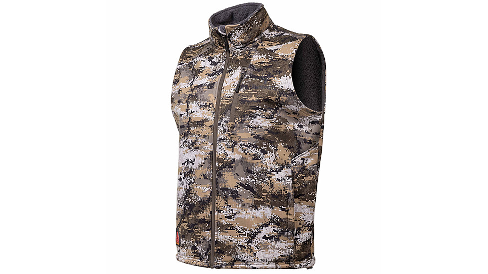 Huntworth Saskatoon Heat Boost Heavyweight Windproof Softshell Vest - Mens, Disruption, Large, E-9544-DC-L