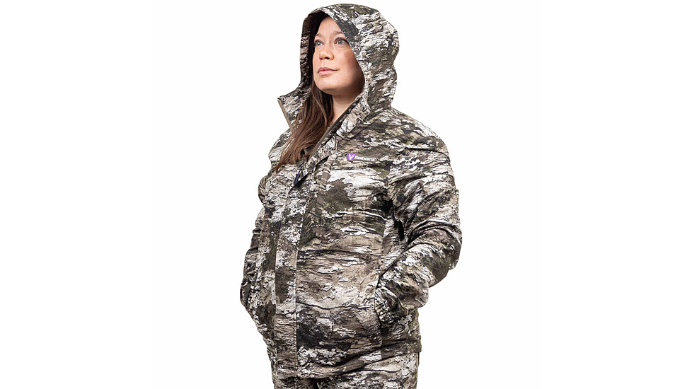 Huntworth Winsted Tricot Waterproof Rain Jacket - Women's, Tarnen, Extra Large, E-9619-W-TRN-XL
