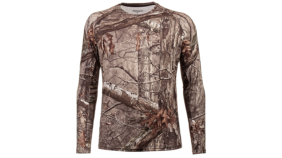 Huntworth Bangor Warmest Mid Weight, Base Layer Shirt - Men's, Tarnen, Large, E-9431-HDN-L