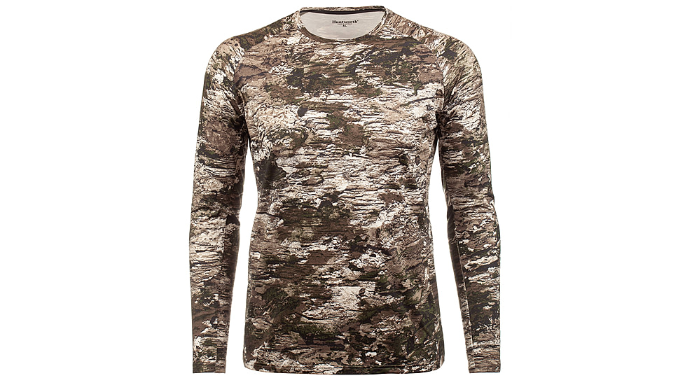 Huntworth Bangor Warmest Mid Weight Base Layer Shirt - Men's, Tarnen, Large, E-9431-TRN-L