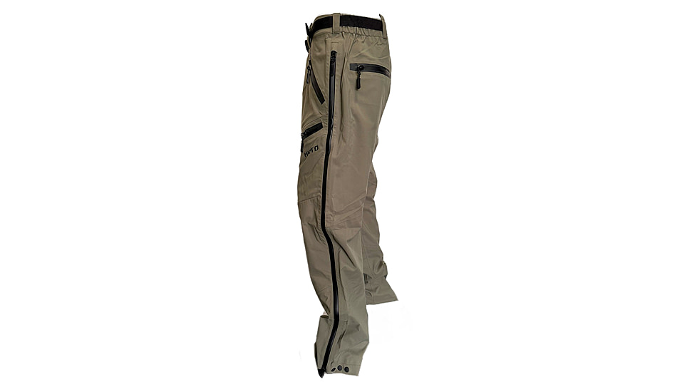 Huto Lifestyle Bone Dry Rain Pants, Green/Grey, 2XL, BNERN-PNT-GRYGRN-XXL