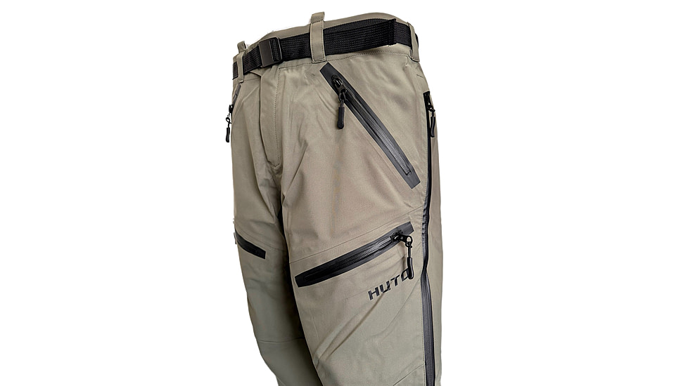 Huto Lifestyle Bone Dry Rain Pants, Green/Grey, 2XL, BNERN-PNT-GRYGRN-XXL