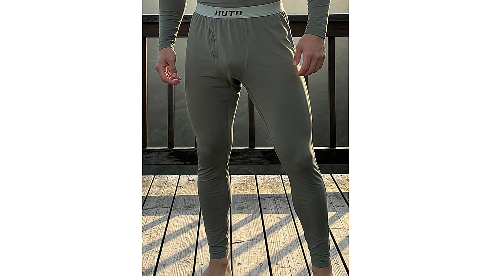 Huto Lifestyle Synthetic Toasty Long John Baselayer - Mens