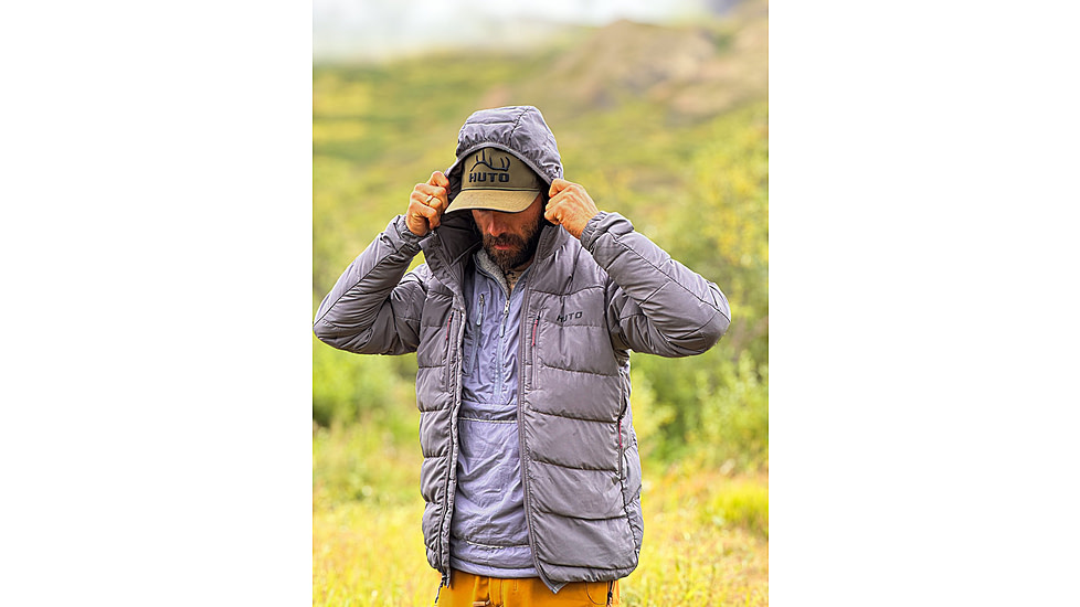 Huto Lifestyle Stalker Down Puffy Jacket, Army Green, Medium, STLKDWN-JCKT-ARMGRN-M