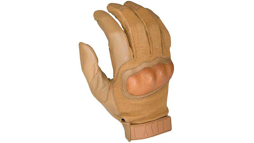 HWI Gear Hard Knuckle Tactical Glove, Coyote Brown, Medium, HKTG300-MD