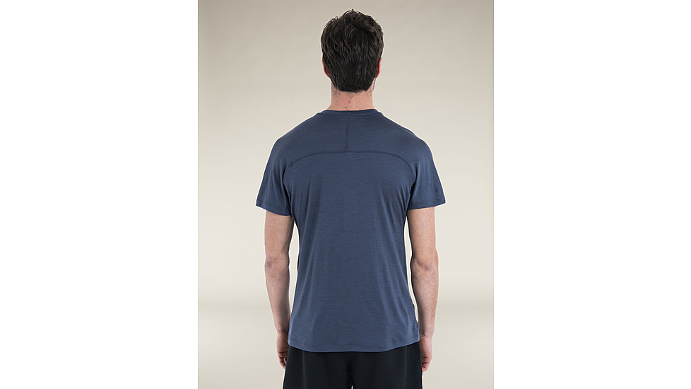 Icebreaker 150 MerinoFine Ace SS T-Shirt - Mens, Graphite, Medium, IB0A56X8884M