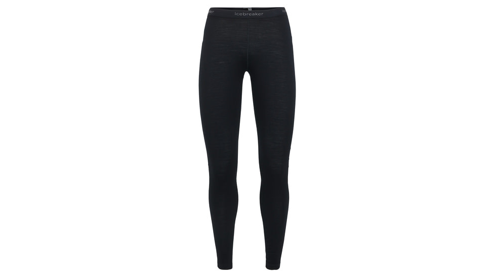 Icebreaker 200 Oasis Thermal Leggings - Women's, Black, Small, IB104383001S