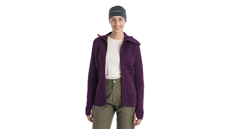 Icebreaker 200 Oasis Long Sleeve Crewe - Womens, Undyed, Small, IB104375000S