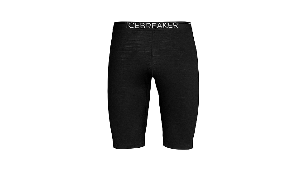 Icebreaker 200 Oasis Thermal Shorts - Mens, Black, Extra Large, IB0A59KY001XL