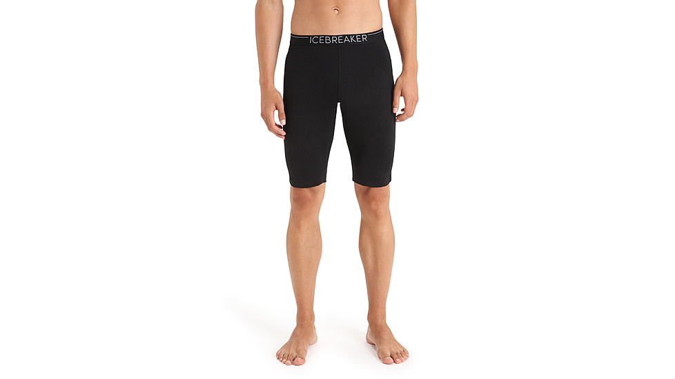 Icebreaker 200 Oasis Thermal Shorts - Men's, Black, Extra Large, IB0A59KY001XL