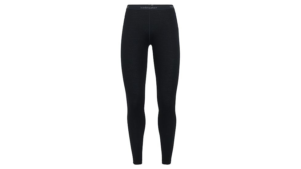 Icebreaker 260 Tech Leggings - Womens, Black, Extra Small, 104392001XS