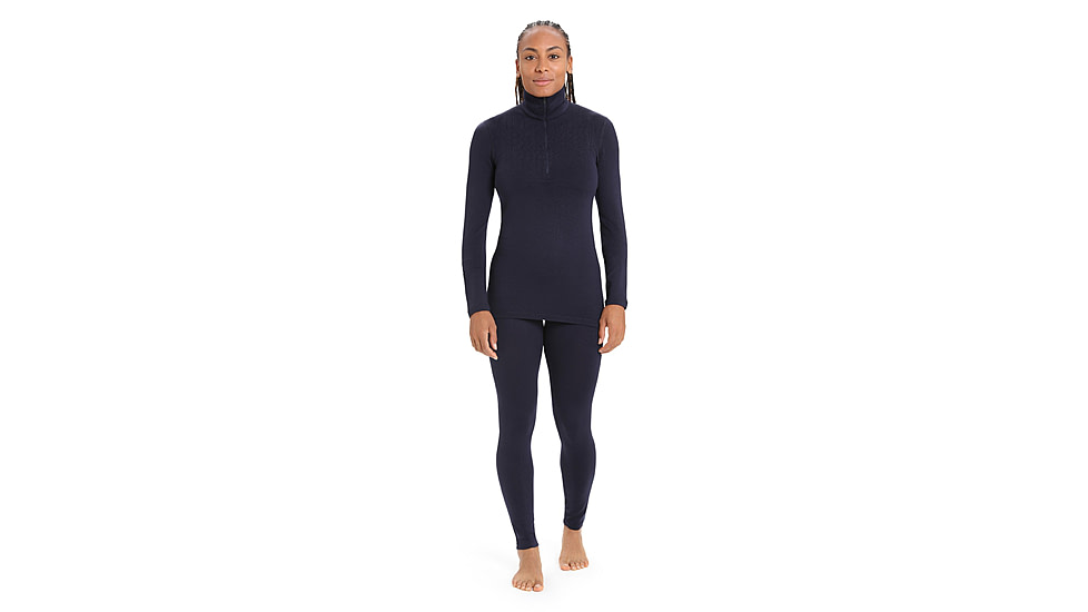 Icebreaker 260 Tech Leggings - Womens, Midnight Navy, Extra Small, IB104392401XS