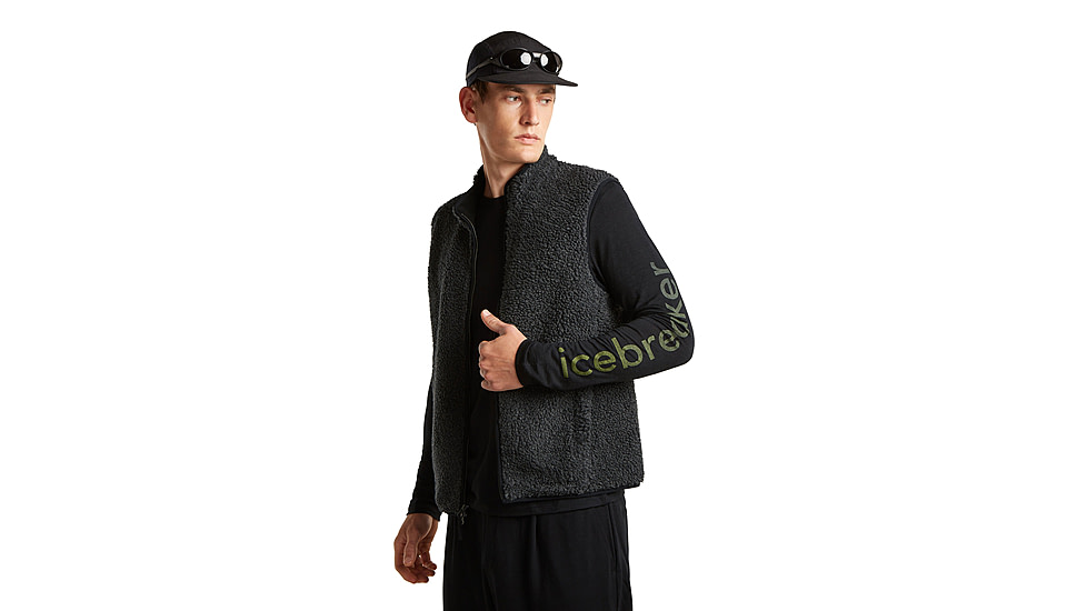 Icebreaker Merino 150 Tech Lite Long Sleeve IB Vertical Tee - Mens