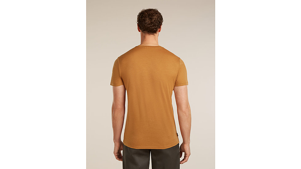 Icebreaker Merino 150 Tech Lite Short Sleeve Range Stripes T-Shirt - Mens