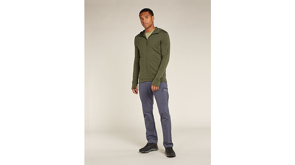 Icebreaker Merino 260 Quantum Long Sleeve Zip Hoodie - Mens