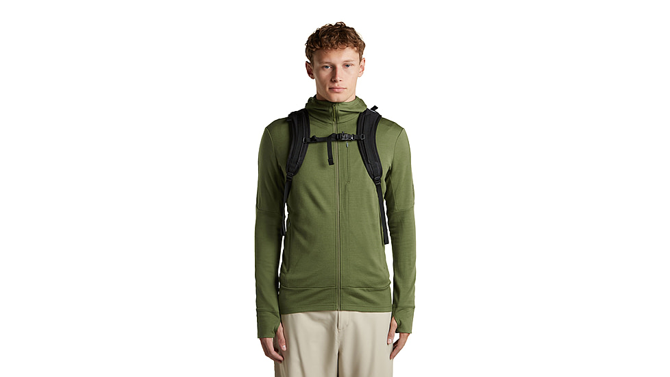 Icebreaker Merino 260 Quantum Long Sleeve Zip Hoodie - Mens