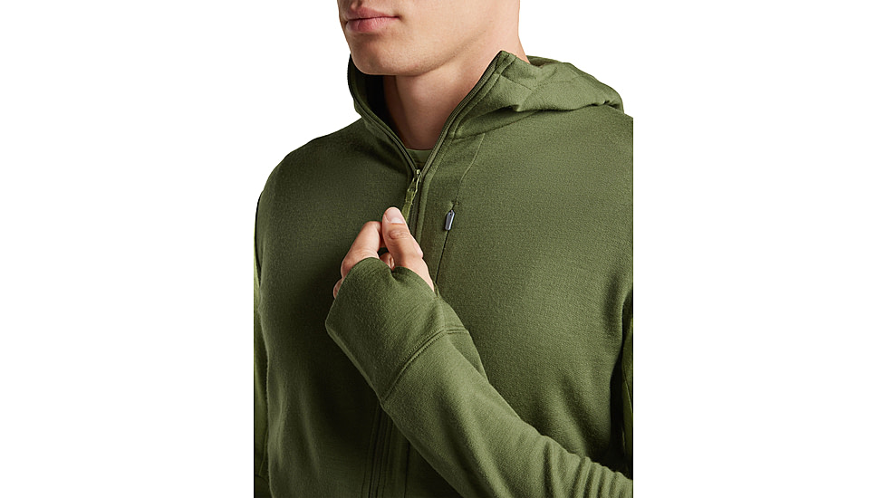 Icebreaker Merino 260 Quantum Long Sleeve Zip Hoodie - Mens