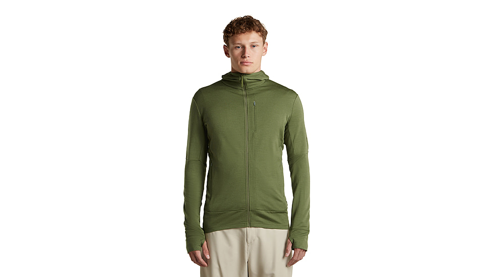 Icebreaker Merino 260 Quantum Long Sleeve Zip Hoodie - Mens