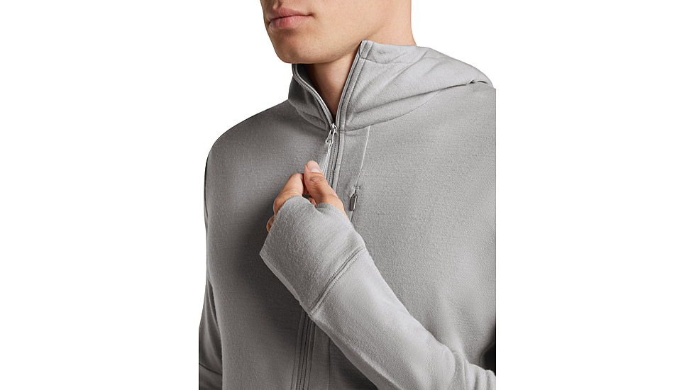 Icebreaker Merino 260 Quantum Long Sleeve Zip Hoodie - Mens