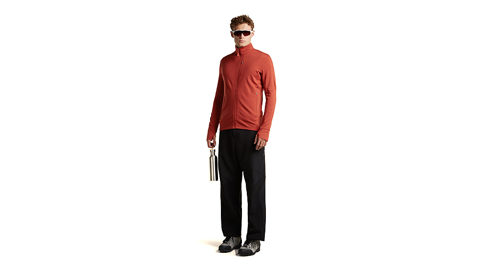 Icebreaker Merino 260 Quantum Long Sleeve Zip Jacket - Mens