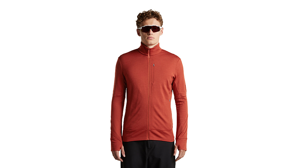 Icebreaker Merino 260 Quantum Long Sleeve Zip Jacket - Mens