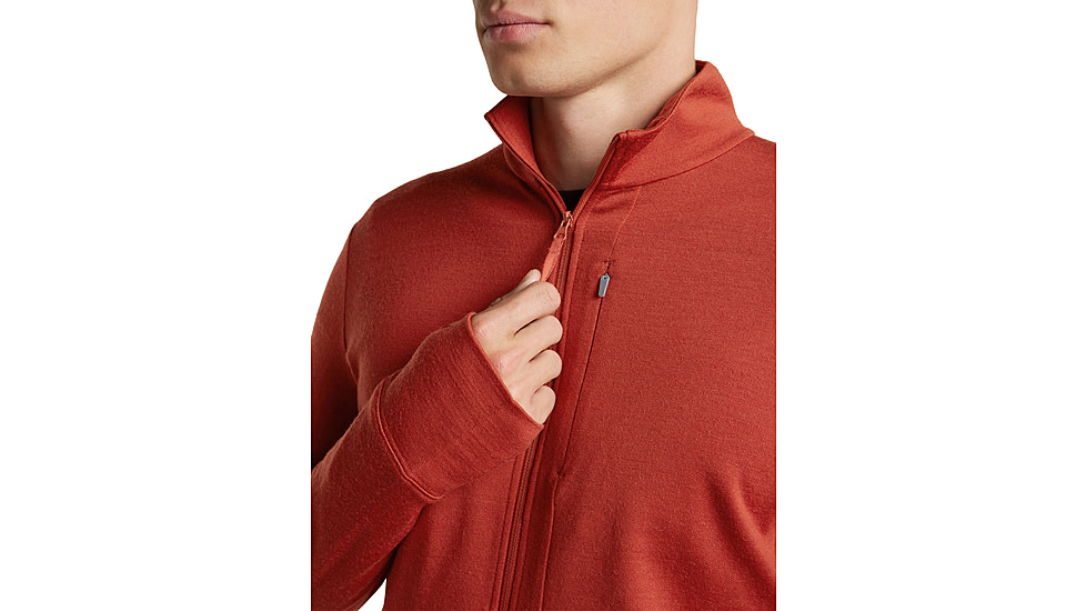 Icebreaker Merino 260 Quantum Long Sleeve Zip Jacket - Mens