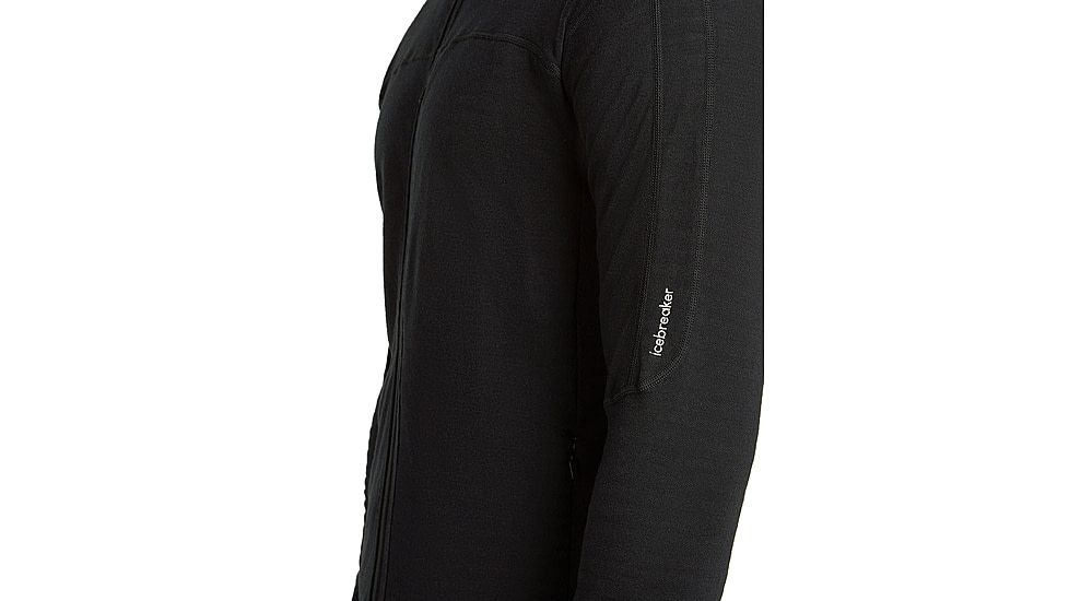 Icebreaker Merino Blend 300 RealFleece Descender Long Sleeve Zip Hoodie - Mens