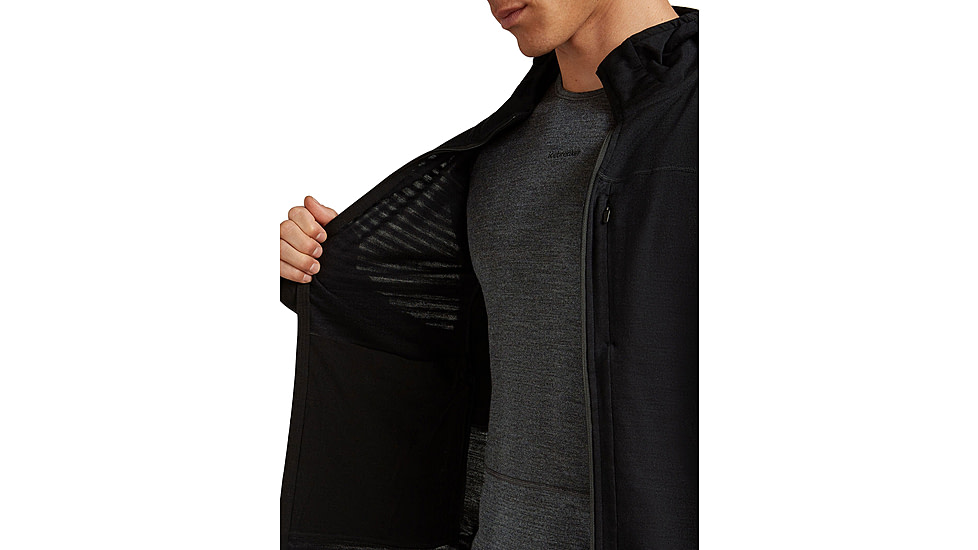 Icebreaker Merino Blend 300 RealFleece Descender Long Sleeve Zip Hoodie - Mens