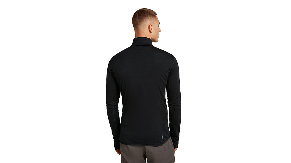 Icebreaker Merino Blend 300 RealFleece Descender Long Sleeve Zip Jacket - Mens