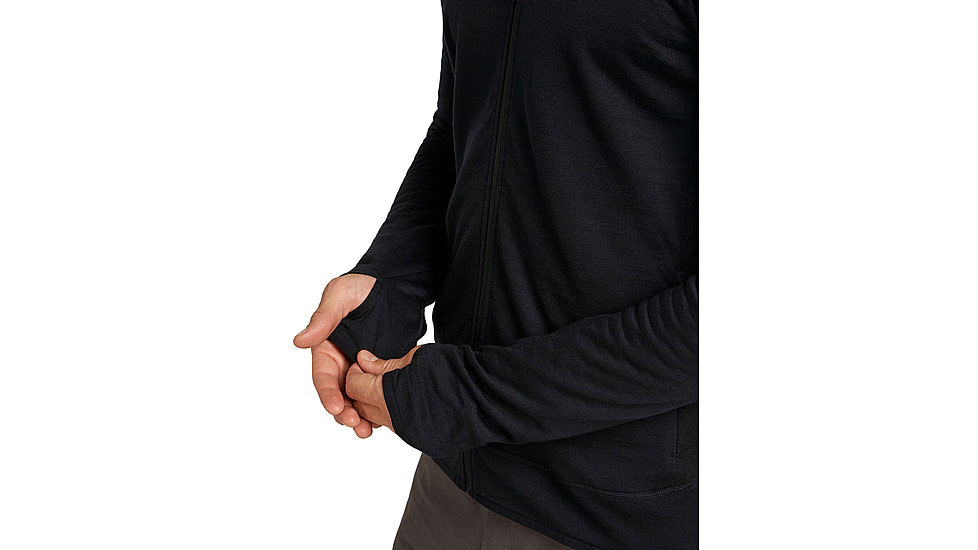 Icebreaker Merino Blend 300 RealFleece Descender Long Sleeve Zip Jacket - Mens