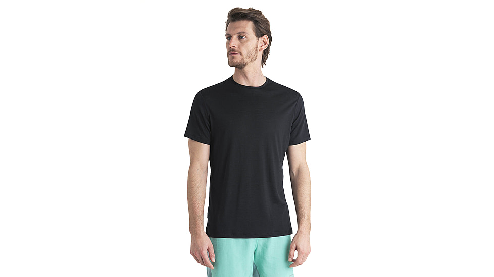 Icebreaker Men Merino 125 Cool-Lite Sphere SS Tee, Black, XL, IB0A56ZM001XL