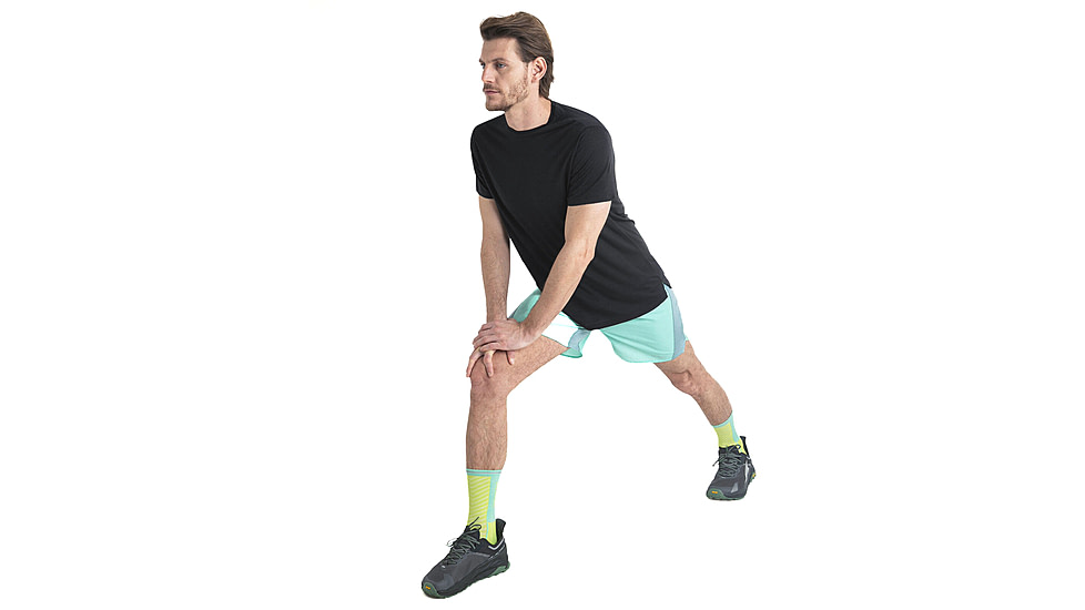 Icebreaker Men Merino 125 Cool-Lite Sphere SS Tee, Black, XL, IB0A56ZM001XL