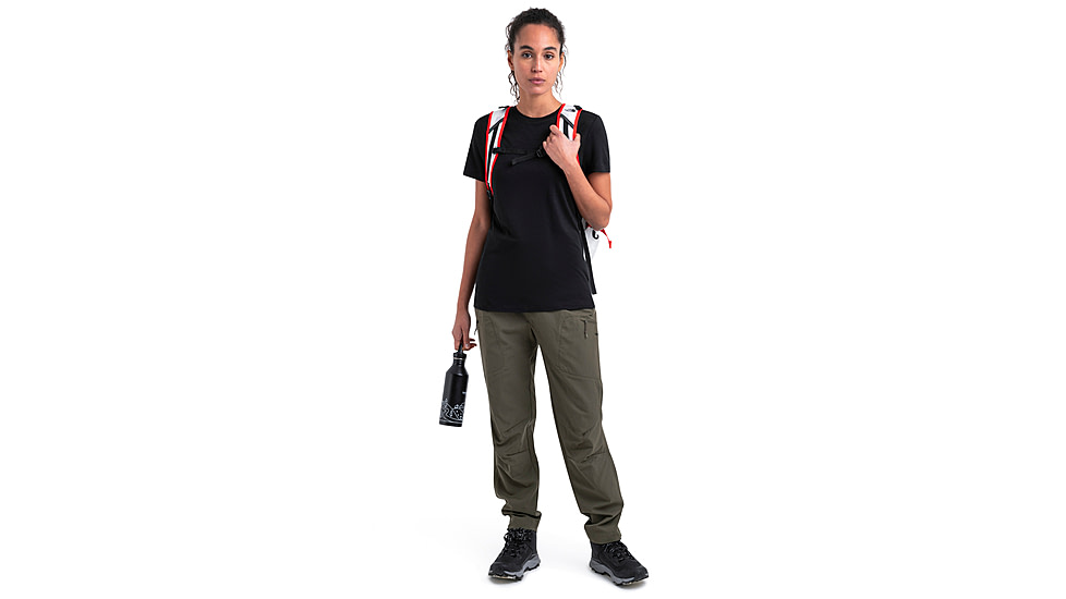 Icebreaker Merino 150 Tech Lite III SS Tee - Womens, Black, Extra Small, IB0A56Y8001XS