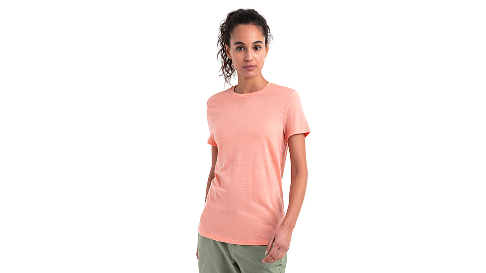 Icebreaker Merino 150 Tech Lite III SS Tee - Womens, Glow, Large, IB0A56Y8629L