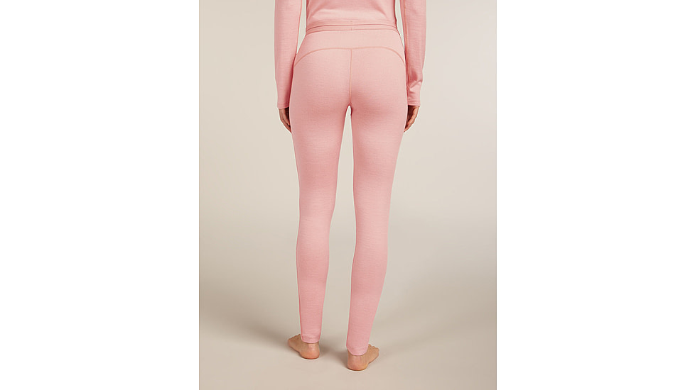 Icebreaker Merino 260 Tech Leggings - Womens, Blush, Medium, IB1043920GUM