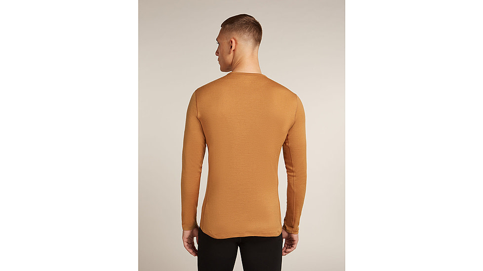 Icebreaker Merino 260 Tech Long Sleeve Crew Thermal Top - Mens, Trail, Extra Large, IB1043710GRXL