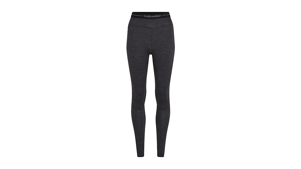 Icebreaker Merino 260 ZoneKnit Leggings - Womens, Jet HTHR, Small, IB0A56HJ011S