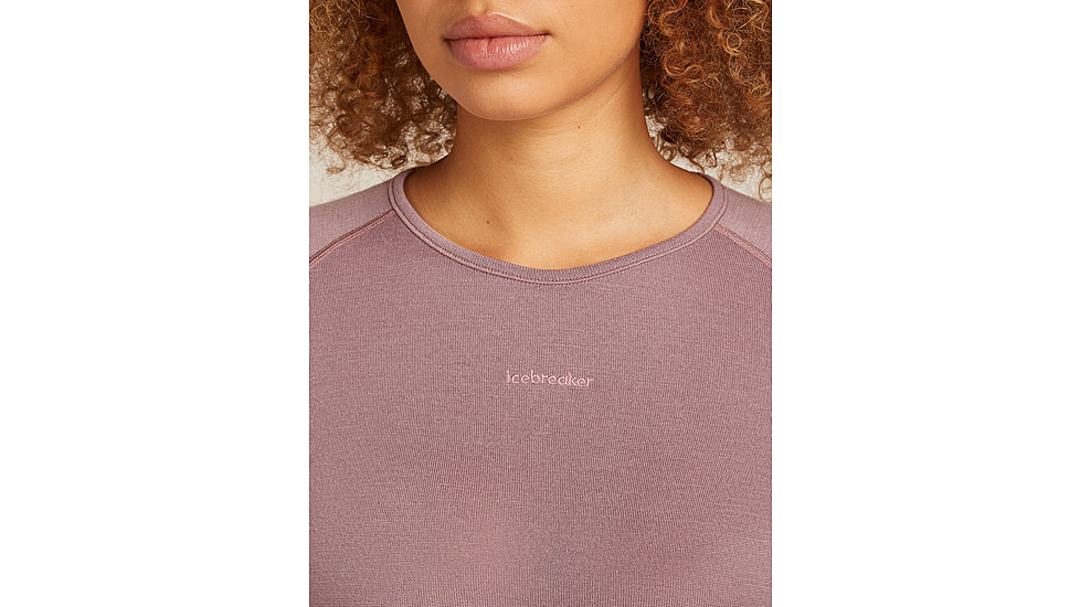 Icebreaker Merino 260 ZoneKnit Long Sleeve Crew Thermal Top - Womens, Java/Summit/CB, Medium, IB0A57CL0JQM