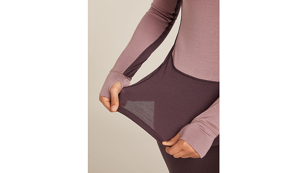 Icebreaker Merino 260 ZoneKnit Long Sleeve Half Zip Thermal Top - Womens, Java/Summit/CB, Small, IB0A57CM0JQS