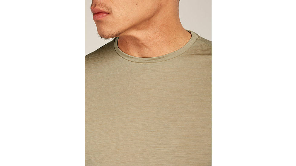 Icebreaker Merino Blend 125 Cool-Lite Sphere Long Sleeve Tee - Mens, Flagstone, Extra Large, IB0A56ZL0GXXL