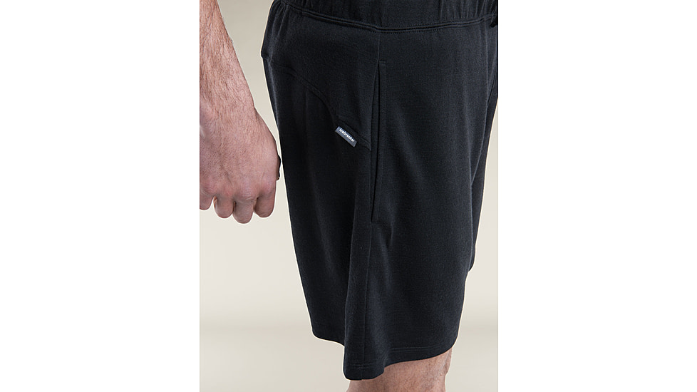 Icebreaker Merino Blend 200 Shifter Shorts - Mens, Black, Large, IB0A56WI001L