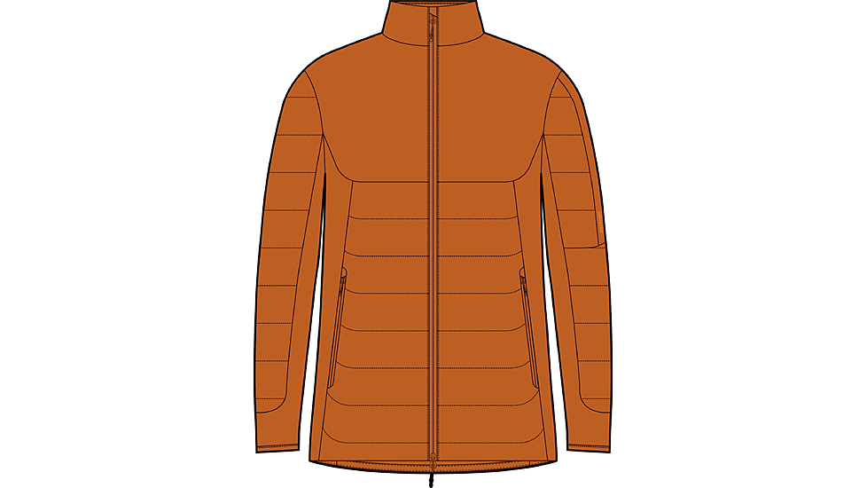 Icebreaker MerinoLoft Jacket - Men's, Earth, Extra Large, IB0A56GW865XL