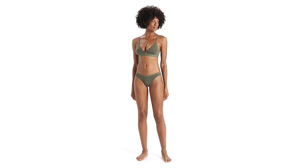 Icebreaker Siren Bikini Briefs - Womens, Loden, Small, IB103164069S
