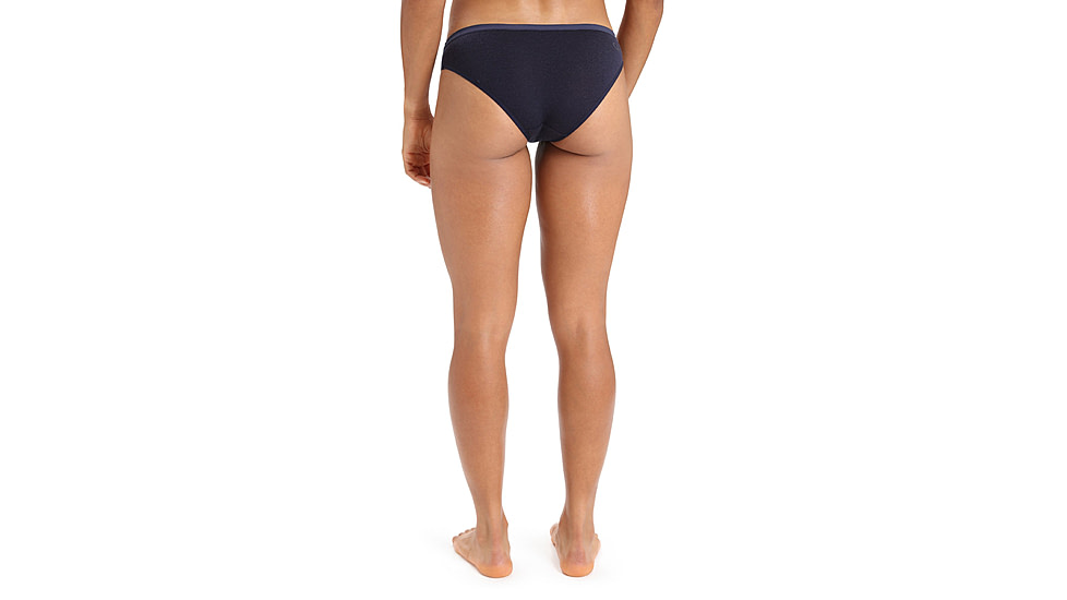 Icebreaker Siren Bikini Briefs - Womens, Midnight Navy, Small, IB103164423S