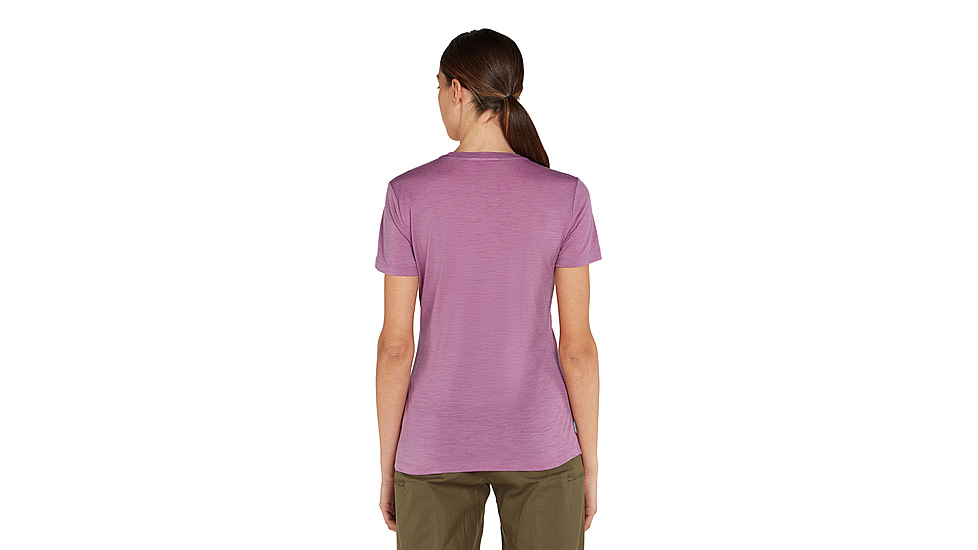 Icebreaker Women Merino 150 Tech Lite SS Tee, Deco, M, IB0A56Y802VM