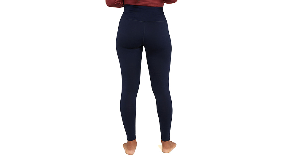 Icebreaker Women Merino 260 Tech High Rise Leggings, Midnight Navy, XS, IB0A5726401XS