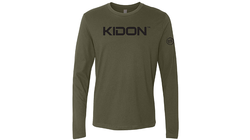 IMI Defense Kidon OD Green Long Sleeve Crew Tee